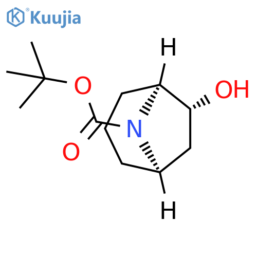 exo-8-boc-6-hydroxy-8-azabicyclo[3.2.1]octane structure