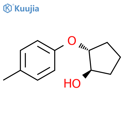Cyclopentanol, 2-(4-methylphenoxy)-, (1R,2R)- structure