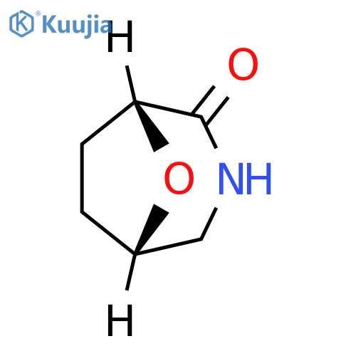 8-Oxa-3-azabicyclo[3.2.1]octan-2-one, (1R,5S)- structure