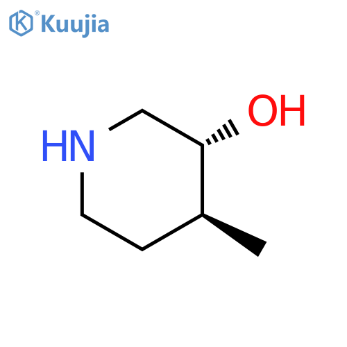 (3R,4S)-4-Methyl-piperidin-3-ol structure