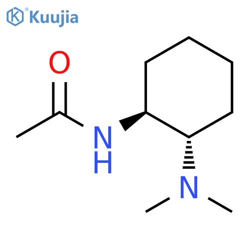 Acetamide, N-[(1S,2S)-2-(dimethylamino)cyclohexyl]- structure