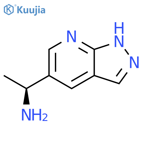 (S)-1-(1H-Pyrazolo[3,4-b]pyridin-5-yl)ethanamine structure