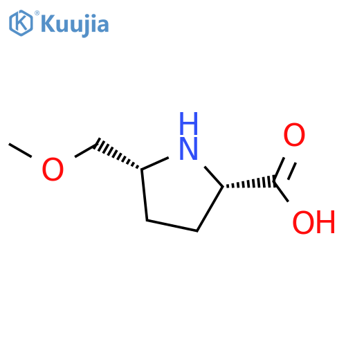 (2S,5R)-5-(methoxymethyl)pyrrolidine-2-carboxylic acid, cis structure