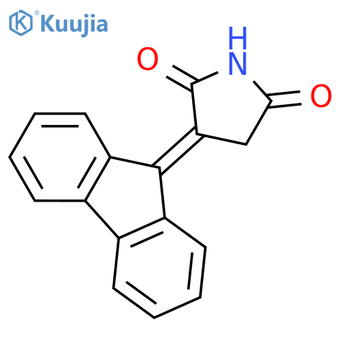 2,5-Pyrrolidinedione, 3-(9H-fluoren-9-ylidene)- structure