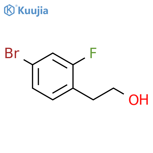 2-(4-Bromo-2-fluorophenyl)ethanol structure