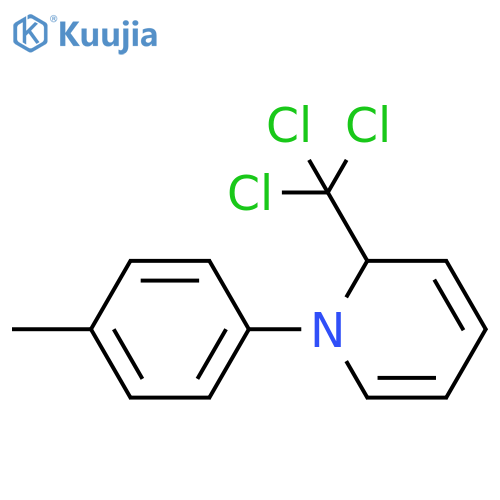Pyridine, 1,2-dihydro-1-(4-methylphenyl)-2-(trichloromethyl)- structure