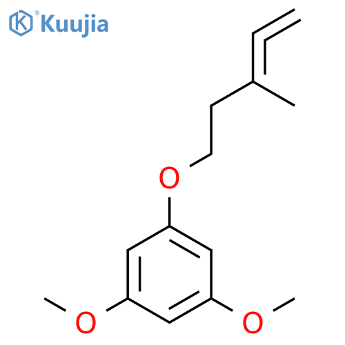 Benzene, 1,3-dimethoxy-5-[(3-methyl-3,4-pentadien-1-yl)oxy]- structure