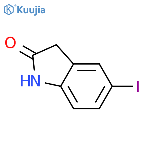 5-iodo-2,3-dihydro-1H-indol-2-one structure