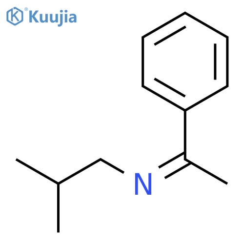 1-Propanamine,2-methyl-N-(1-phenylethylidene)- structure