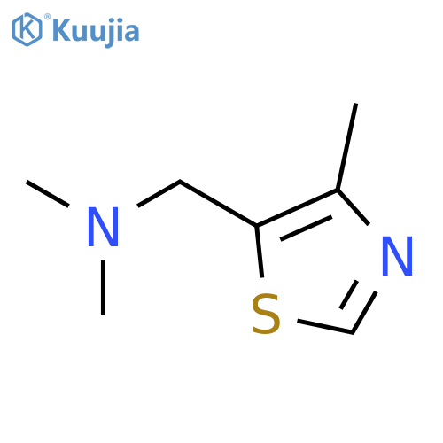 5-Thiazolemethanamine,N,N,4-trimethyl- structure