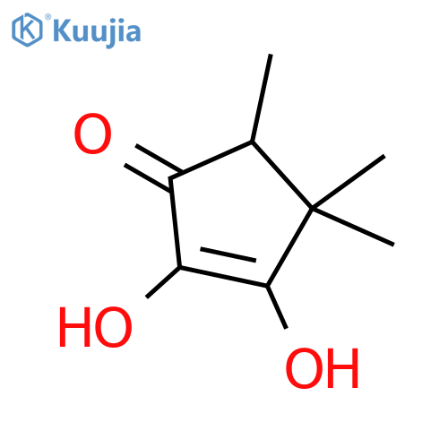 2-Cyclopenten-1-one, 2,3-dihydroxy-4,4,5-trimethyl- structure