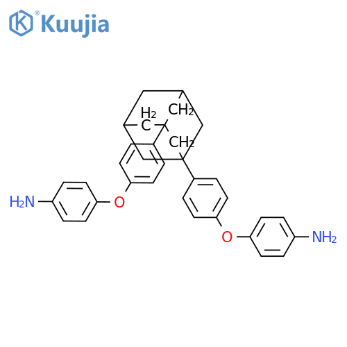Benzenamine, 4,4'-[tricyclo[3.3.1.13,7]decane-1,3-diylbis(4,1-phenyleneoxy)]bis- (9CI) structure