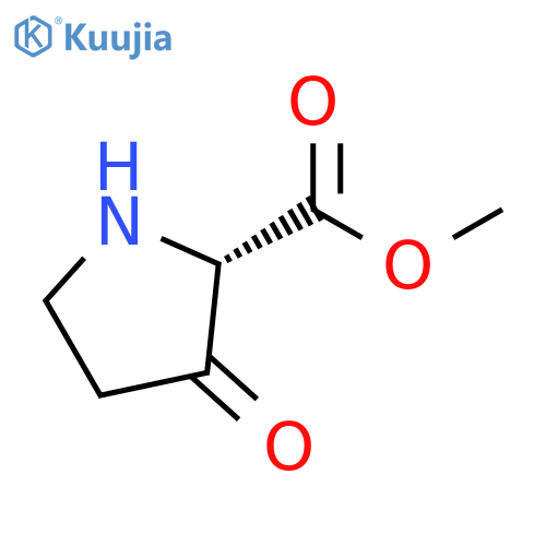 methyl 3-oxopyrrolidine-2-carboxylate structure