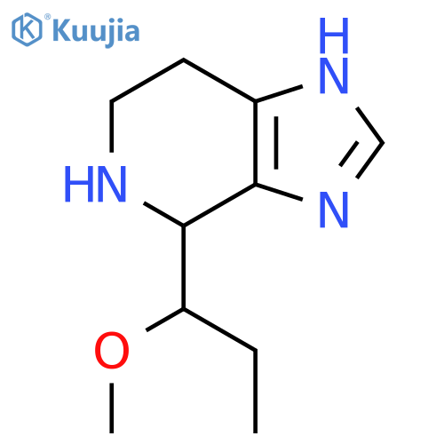 4-(1-methoxypropyl)-3H,4H,5H,6H,7H-imidazo4,5-cpyridine structure