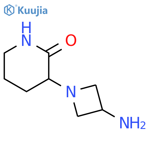 3-(3-aminoazetidin-1-yl)piperidin-2-one structure