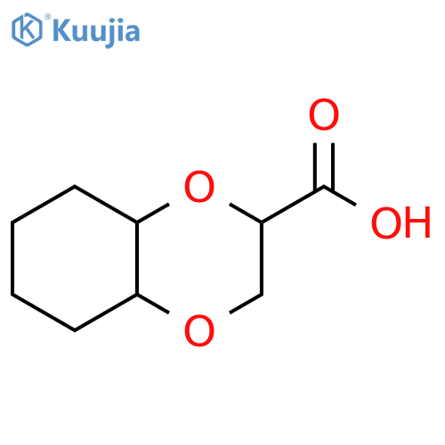 octahydro-1,4-benzodioxine-2-carboxylic acid structure