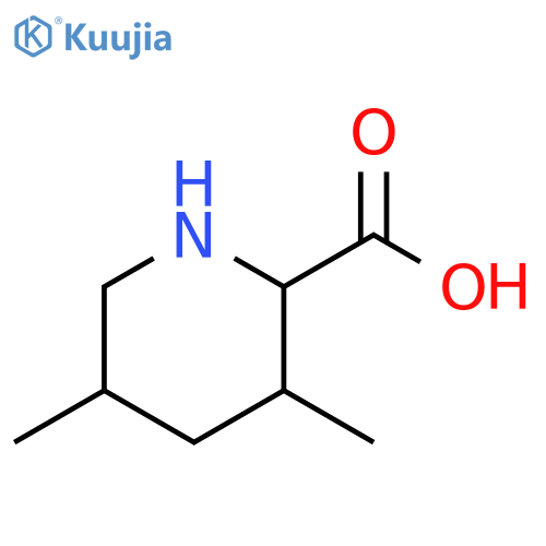 2-Piperidinecarboxylic acid, 3,5-dimethyl- structure