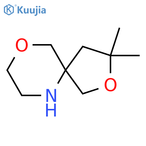 3,3-dimethyl-2,9-dioxa-6-azaspiro4.5decane structure