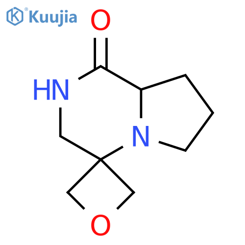Spiro[oxetane-3,4'(1'H)-pyrrolo[1,2-a]pyrazin]-1'-one, hexahydro- structure