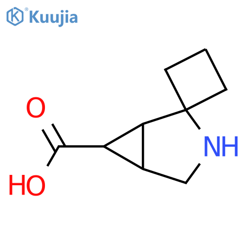 3-azaspirobicyclo3.1.0hexane-2,1'-cyclobutane-6-carboxylic acid structure