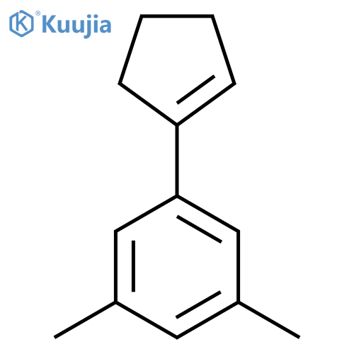 1-(Cyclopent-1-en-1-yl)-3,5-dimethylbenZene structure