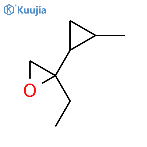 2-Ethyl-2-(2-methylcyclopropyl)oxirane structure