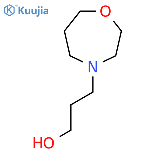 3-(1,4-oxazepan-4-yl)propan-1-ol structure