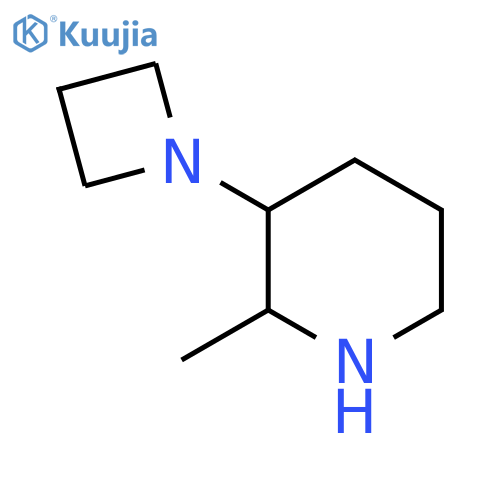 3-(Azetidin-1-yl)-2-methylpiperidine structure
