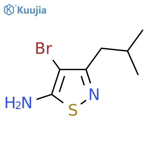 4-bromo-3-(2-methylpropyl)-2,5-dihydro-1,2-thiazol-5-imine structure