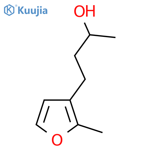 4-(2-methylfuran-3-yl)butan-2-ol structure
