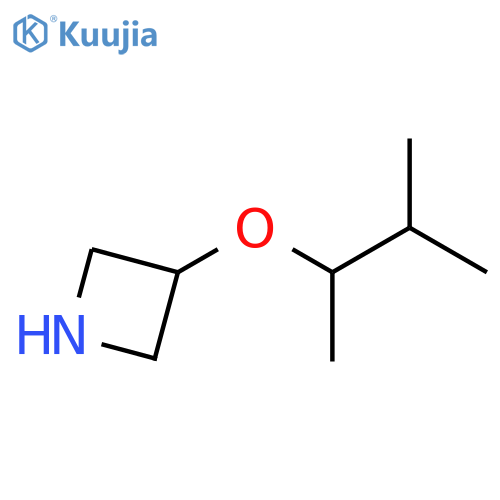 3-(3-methylbutan-2-yl)oxyazetidine structure