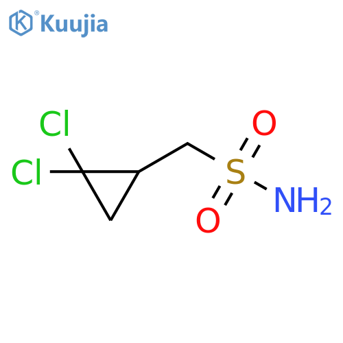 Cyclopropanemethanesulfonamide, 2,2-dichloro- structure
