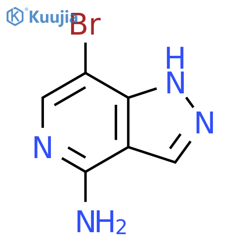 7-bromo-1H-pyrazolo4,3-cpyridin-4-amine structure