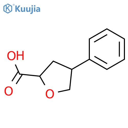 4-phenyloxolane-2-carboxylic acid, Mixture of diastereomers structure