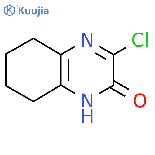 3-chloro-5,6,7,8-tetrahydroquinoxalin-2-ol structure
