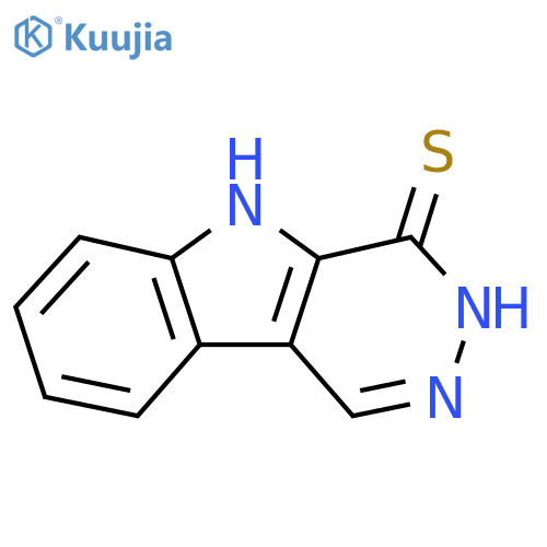 3H,4H,5H-pyridazino4,5-bindole-4-thione structure