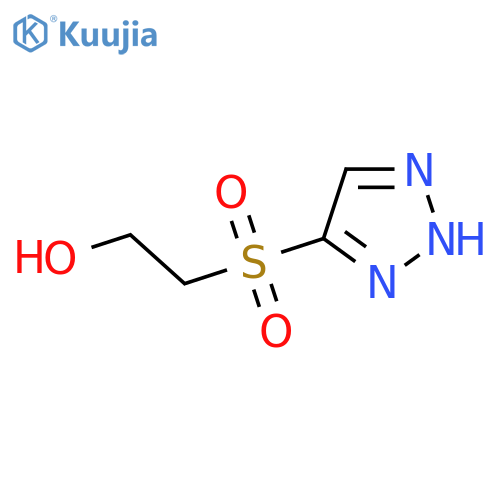 2-(1H-1,2,3-triazole-5-sulfonyl)ethan-1-ol structure
