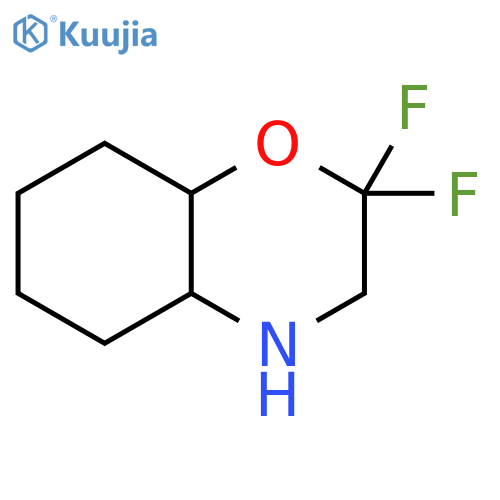 2,2-difluoro-octahydro-2H-1,4-benzoxazine structure