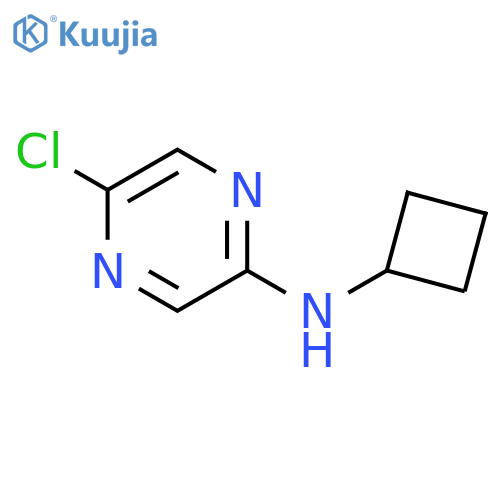 5-Chloro-N-cyclobutylpyrazin-2-amine structure