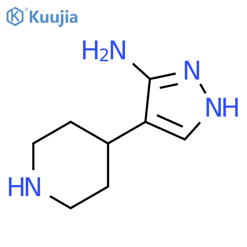 4-(piperidin-4-yl)-1H-pyrazol-5-amine structure
