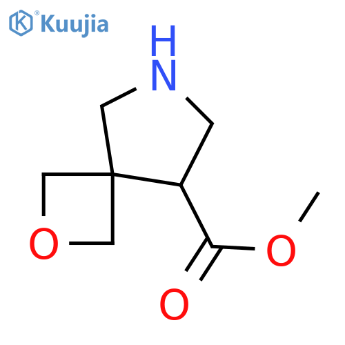 methyl 2-oxa-6-azaspiro[3.4]octane-8-carboxylate structure