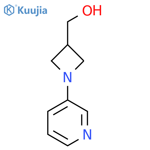 (1-(Pyridin-3-yl)azetidin-3-yl)methanol structure