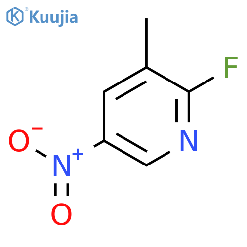 2-Fluoro-3-methyl-5-nitropyridine structure