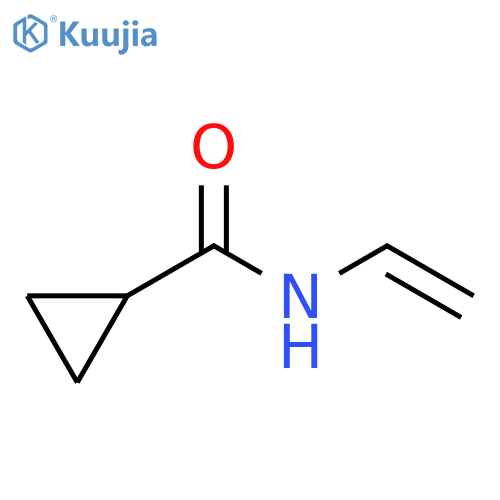 N-ethenylcyclopropanecarboxamide structure
