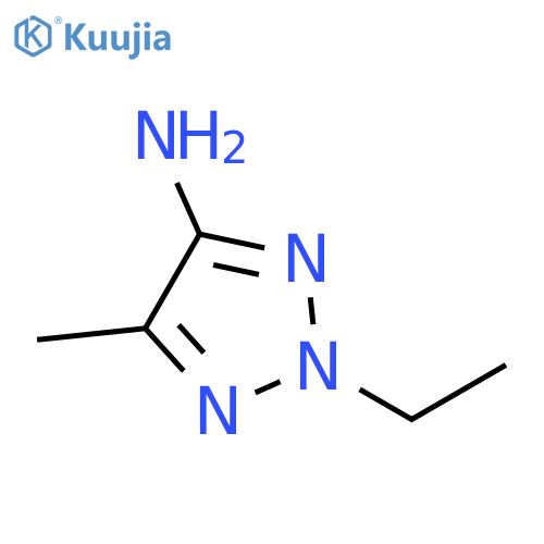 2-ethyl-5-methyl-2H-1,2,3-triazol-4-amine structure