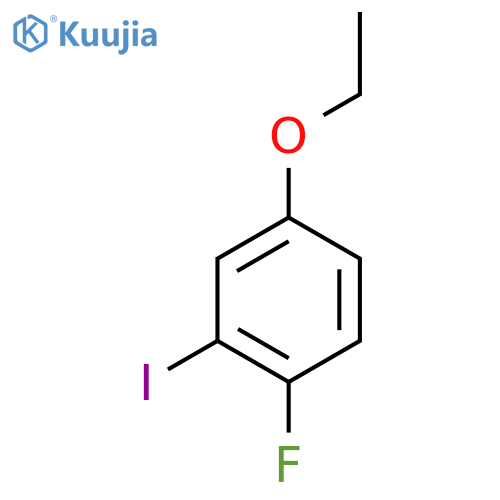 4-Ethoxy-1-fluoro-2-iodobenzene structure