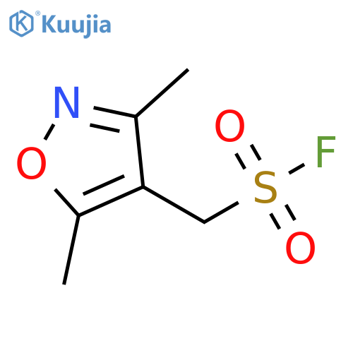 (3,5-Dimethyl-1,2-oxazol-4-yl)methanesulfonyl fluoride structure