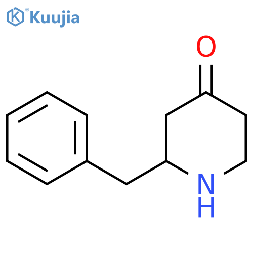 2-Benzylpiperidin-4-one Hydrochloride structure