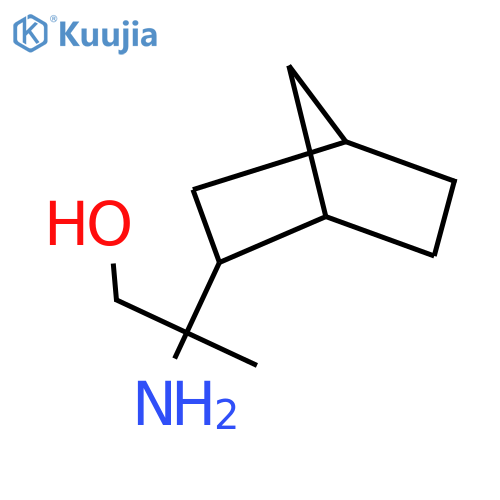 2-amino-2-{bicyclo2.2.1heptan-2-yl}propan-1-ol structure