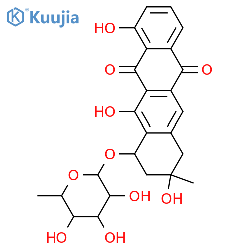 Steffimycin; 10-Deoxo, 2,8-didemethoxy, 2A-O-de-Me structure